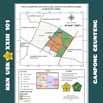 Peta Gampong Geunteng